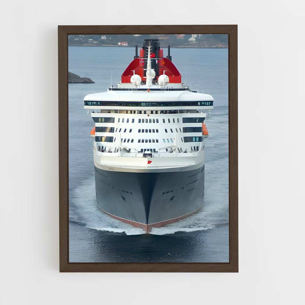 ap-queen mary 2-2 cadre Bois foncé