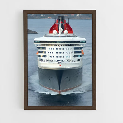 ap-queen mary 2-2 cadre Bois foncé