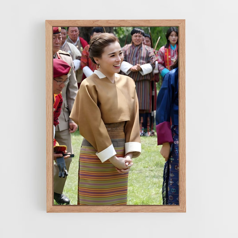 ap-queen suthida-18 cadre Bois clair
