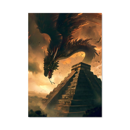Poster Ascension de Quetzalcoatl