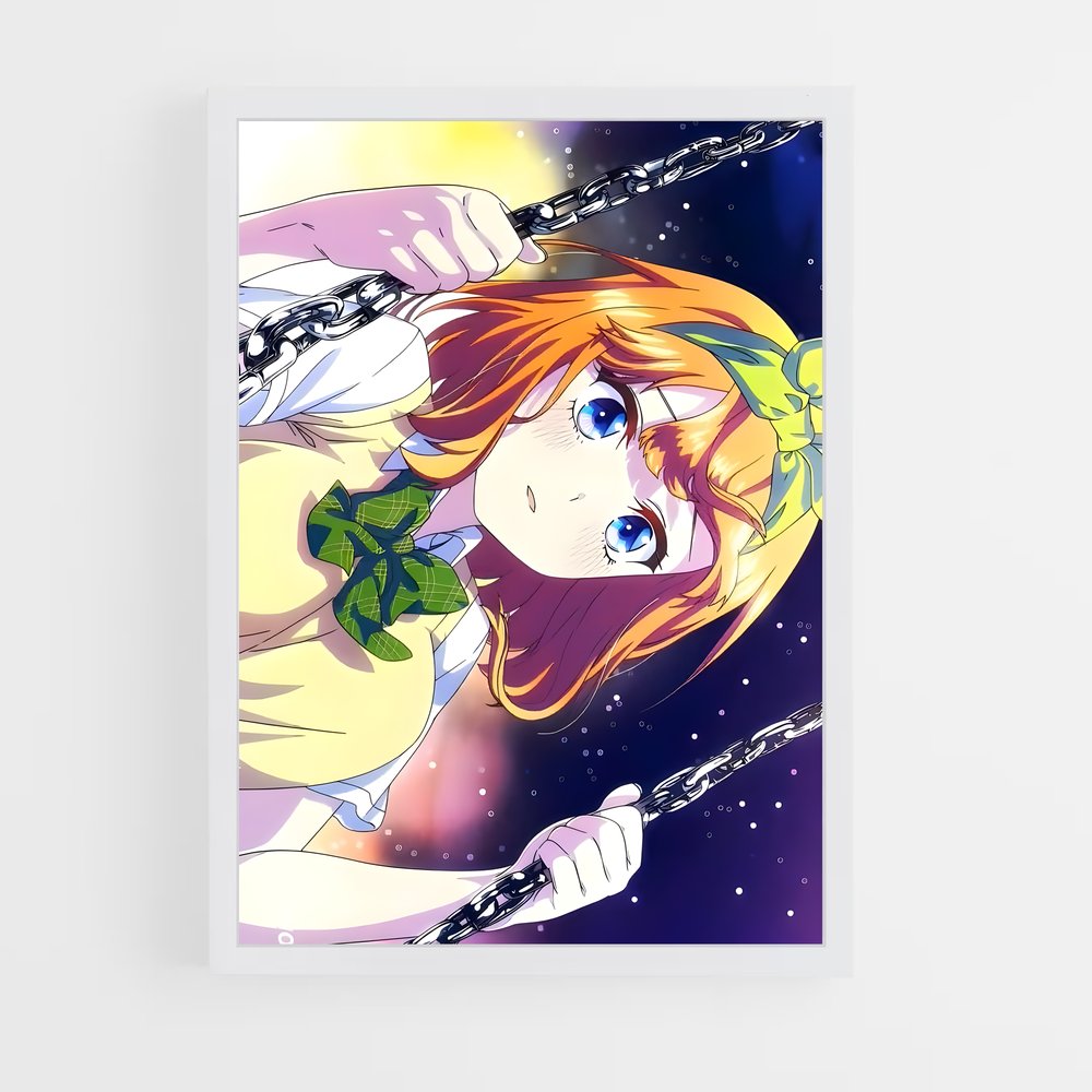 ap-quintessential quintuplets-9 cadre Blanc