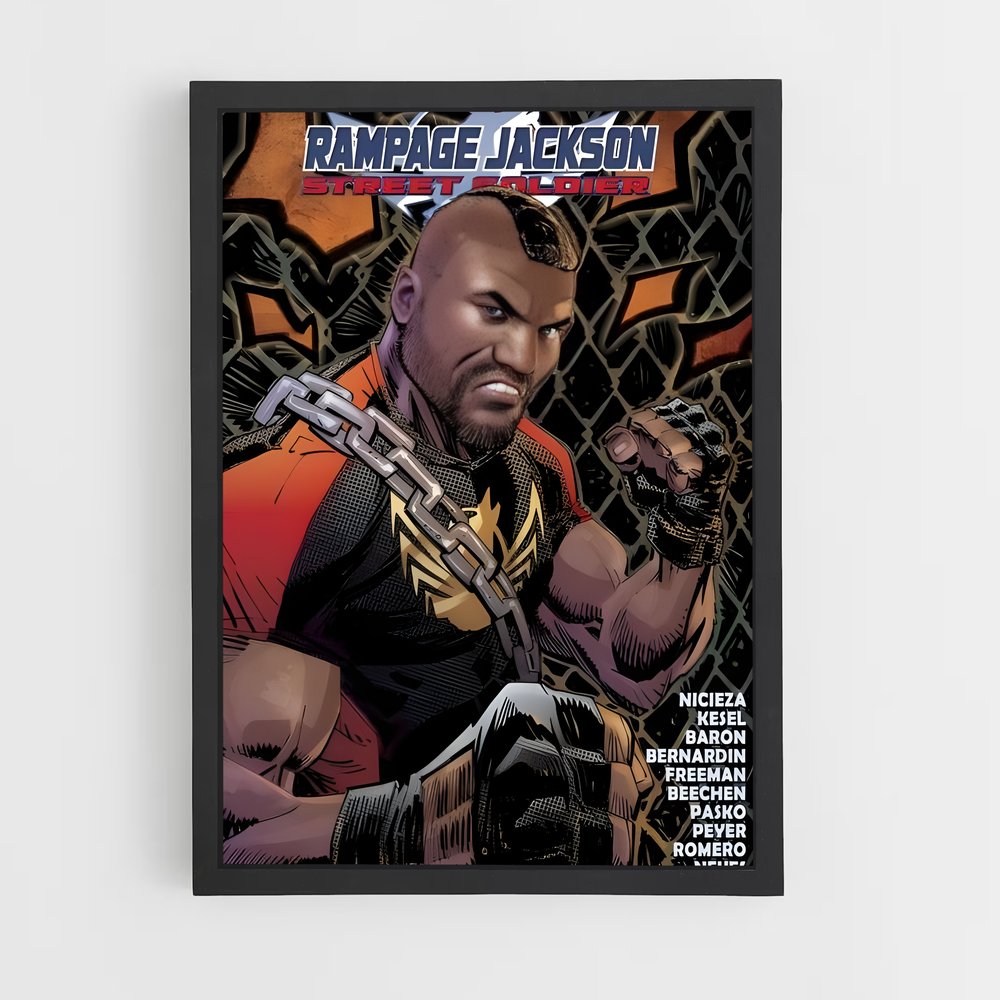 ap-quinton rampage jackson-11 cadre Noir