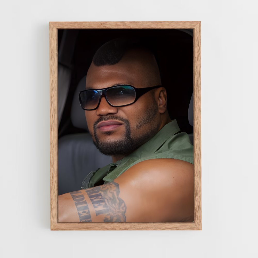 ap-quinton rampage jackson-6 cadre Bois clair