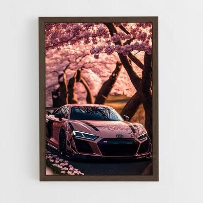ap-r8-2 cadre Bois foncé