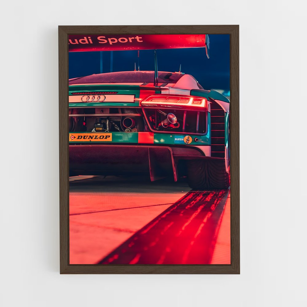ap-r8 lms-5 cadre Bois foncé