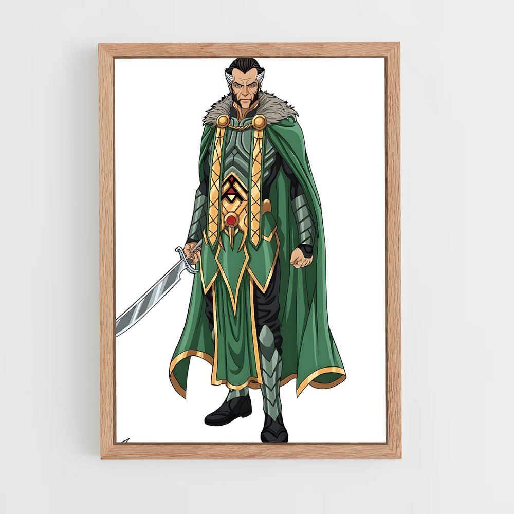 ap-ra's al ghul-8 cadre Bois clair