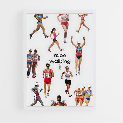 ap-race walking-1 cadre Blanc