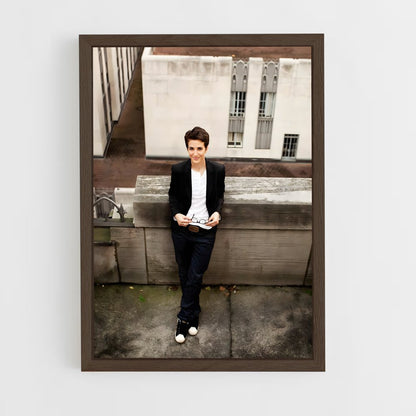 ap-rachel maddow-2 cadre Bois foncé