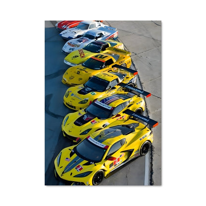 Poster Yellow Speedsters