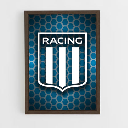 ap-racing club de avellaneda-11 cadre Bois foncé
