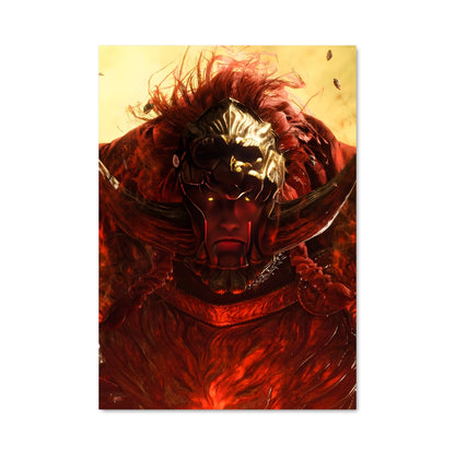 Poster Radahn le Démon Rouge