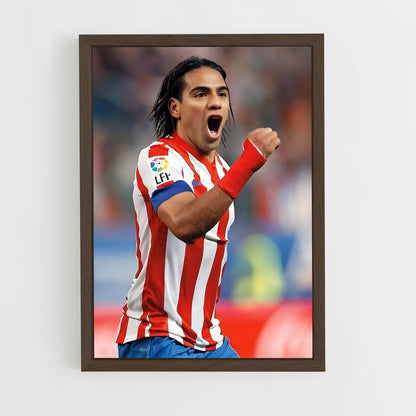 ap-radamel falcao-2 cadre Bois foncé