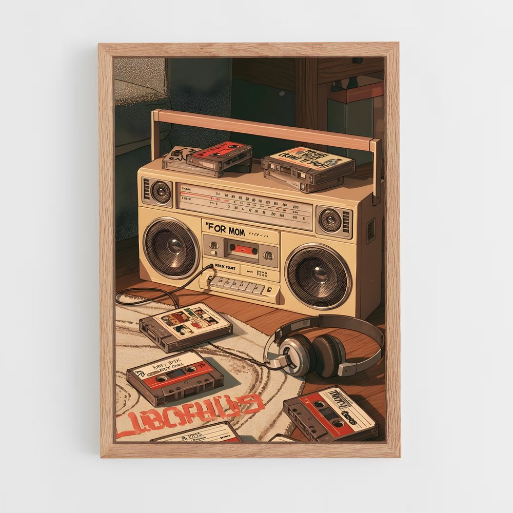 ap-radio-2 cadre Bois clair