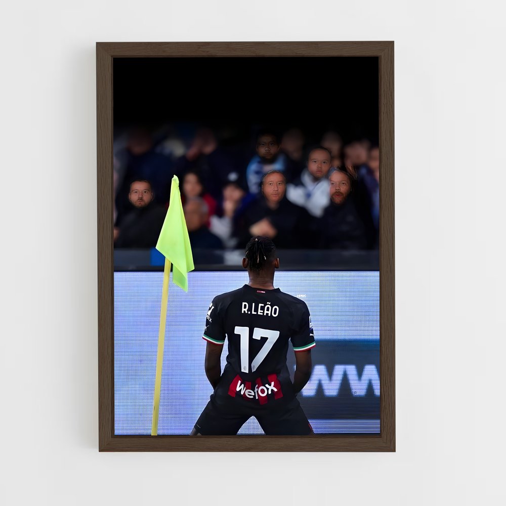 ap-rafael leao-6 cadre Bois foncé