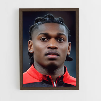 ap-rafael leao-8 cadre Bois foncé