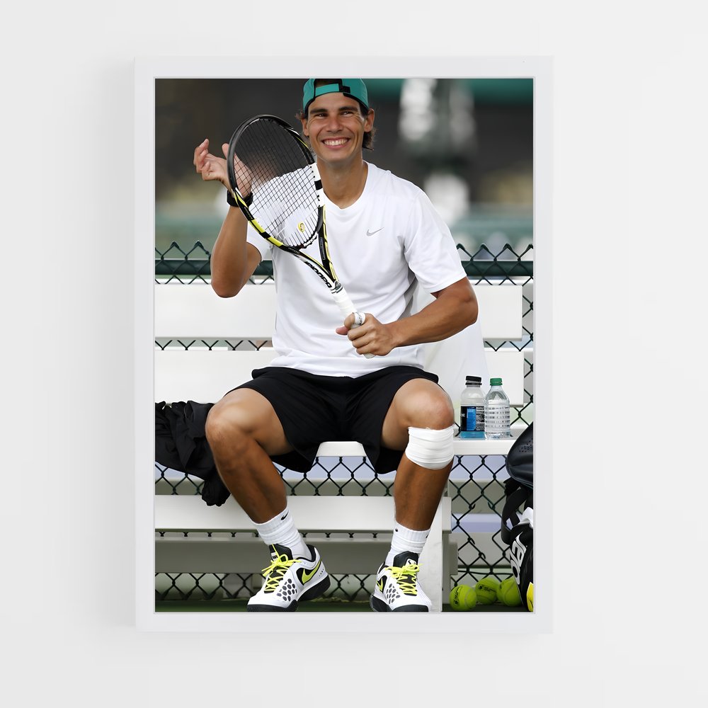 ap-rafael nadal-4 cadre Blanc