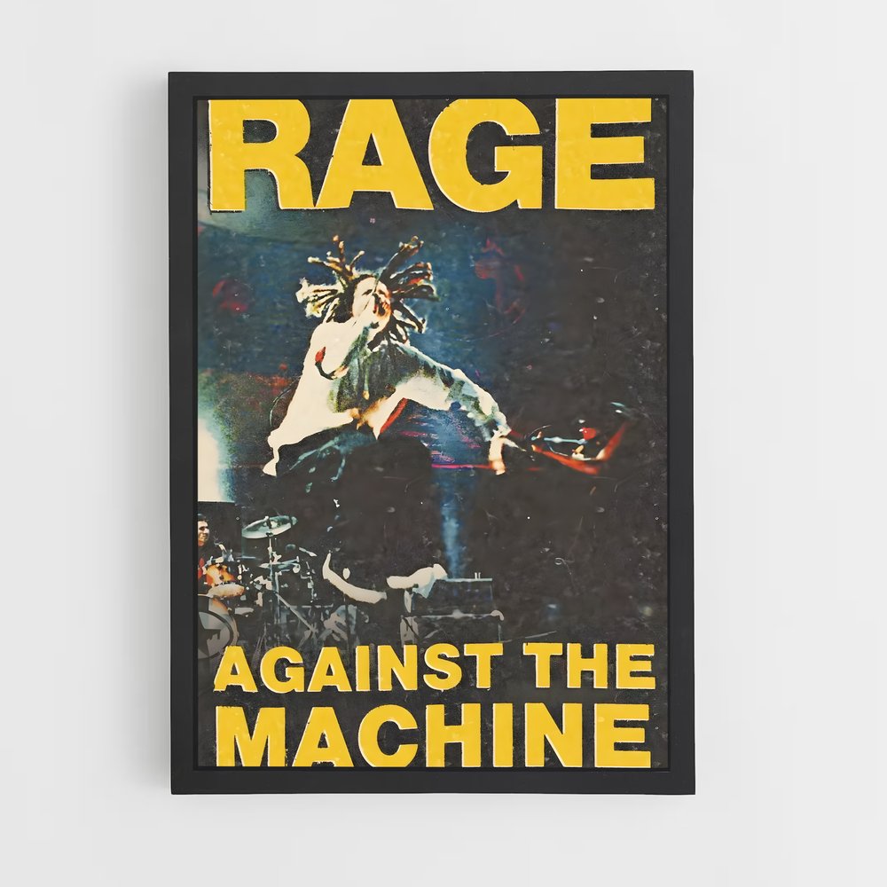 ap-rage against the machine-1 cadre Noir