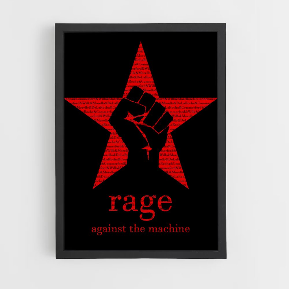 ap-rage against the machine-4 cadre Noir