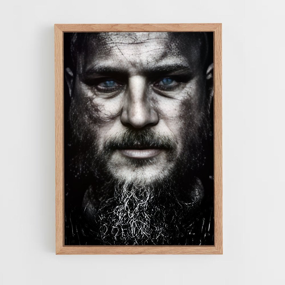 ap-ragnar lothbrok-18 cadre Bois clair