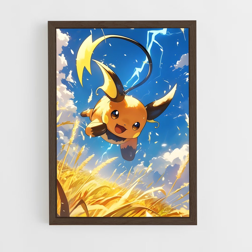 ap-raichu-4 cadre Bois foncé