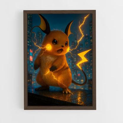 ap-raichu-6 cadre Bois foncé