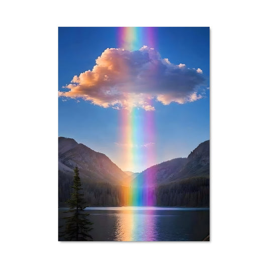 Poster Arc-en-Ciel Radieux