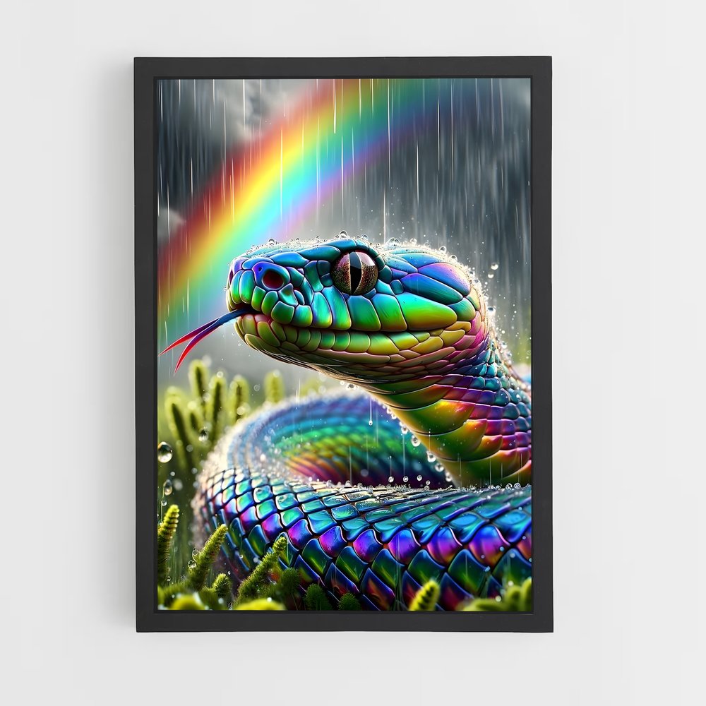 ap-rainbow serpent-8 cadre Noir