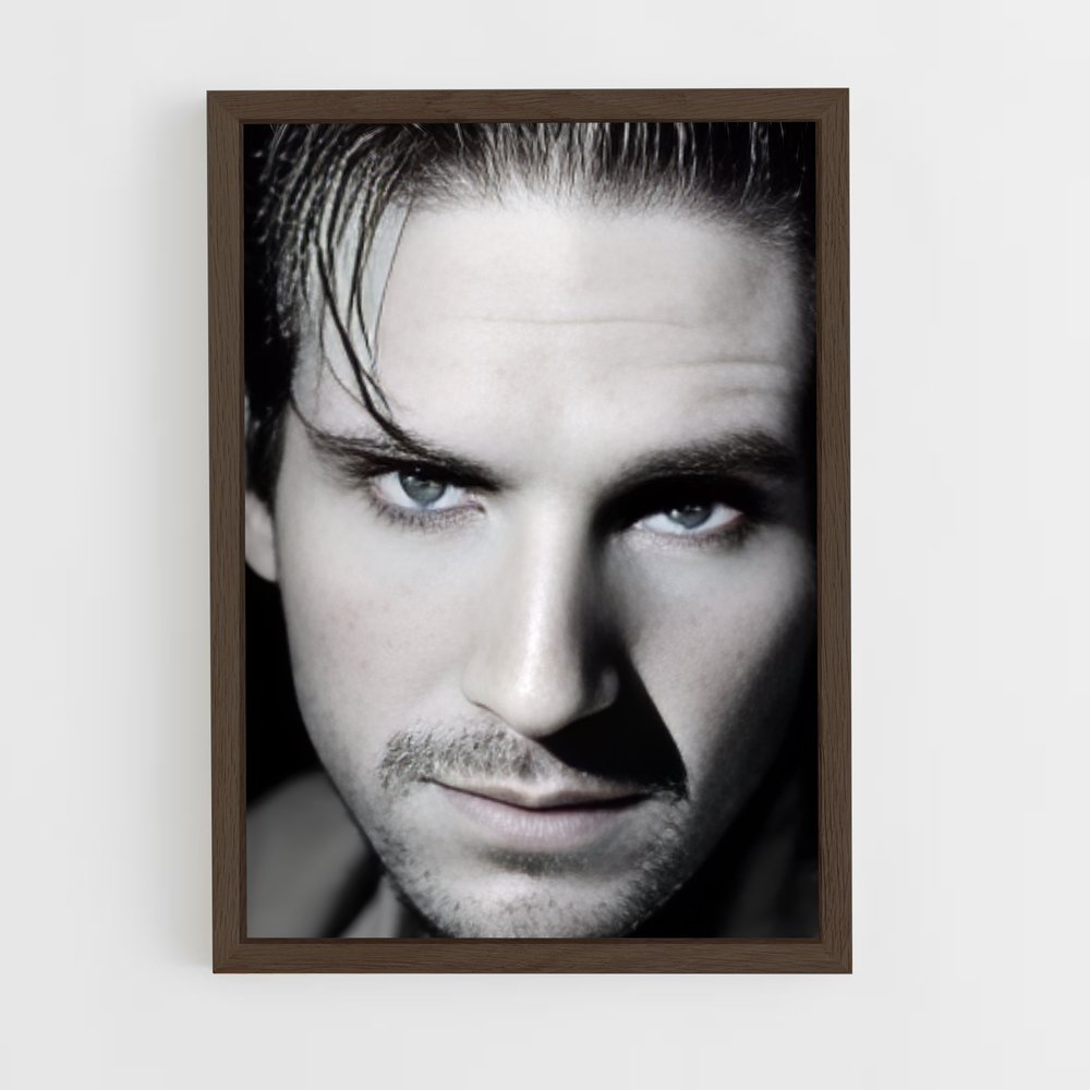 ap-ralph fiennes-7 cadre Bois foncé