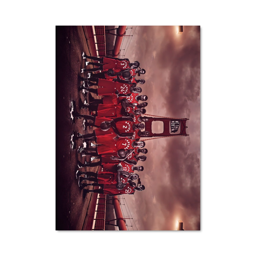 Poster Hydre en Flammes