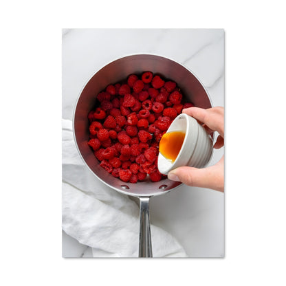 Poster Douceur Framboise