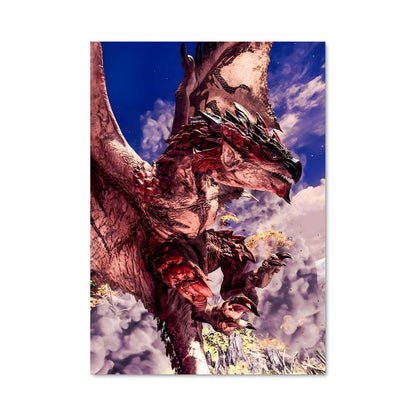 Poster Rathalos en Furie