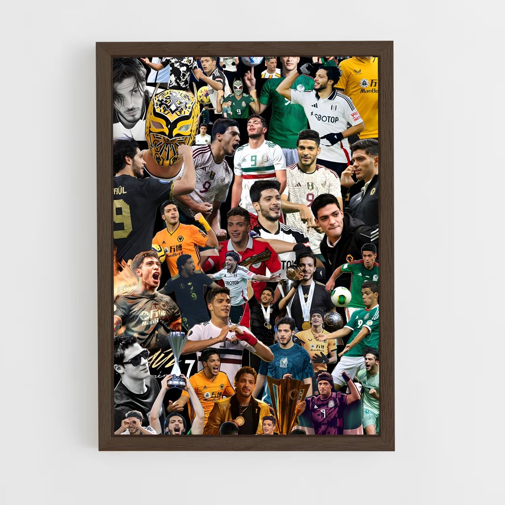 ap-raul jimenez-2 cadre Bois foncé