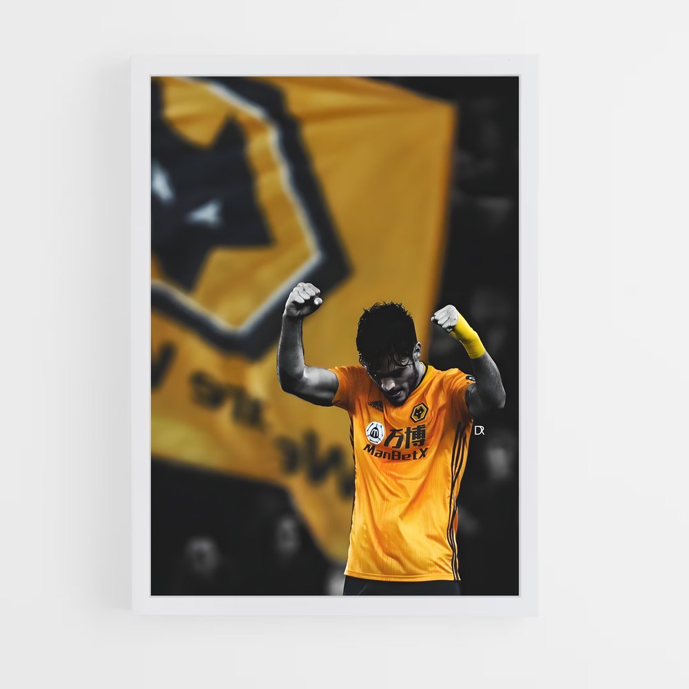 ap-raul jimenez-4 cadre Blanc