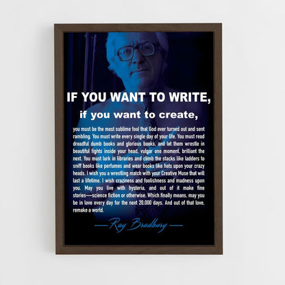 ap-ray bradbury-6 cadre Bois foncé