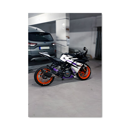 Poster Garage Ride