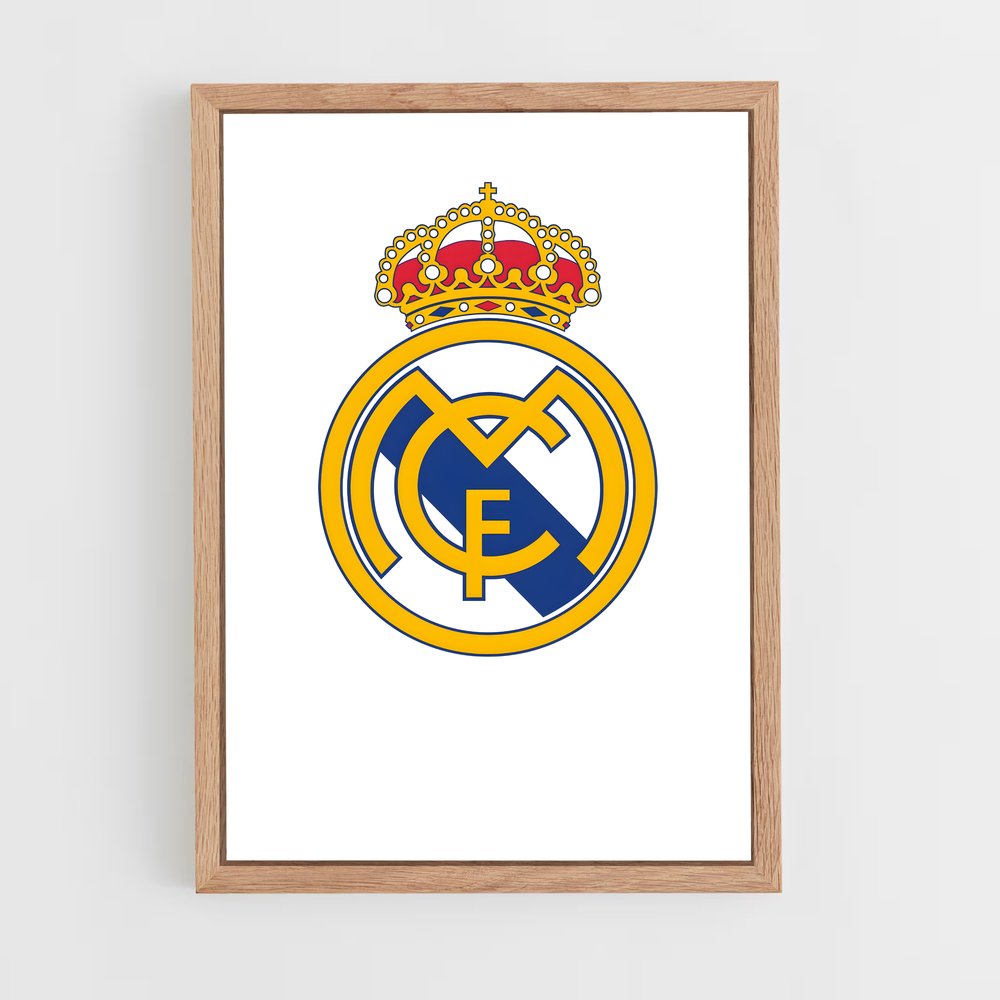 ap-real madrid cf-1 cadre Bois clair