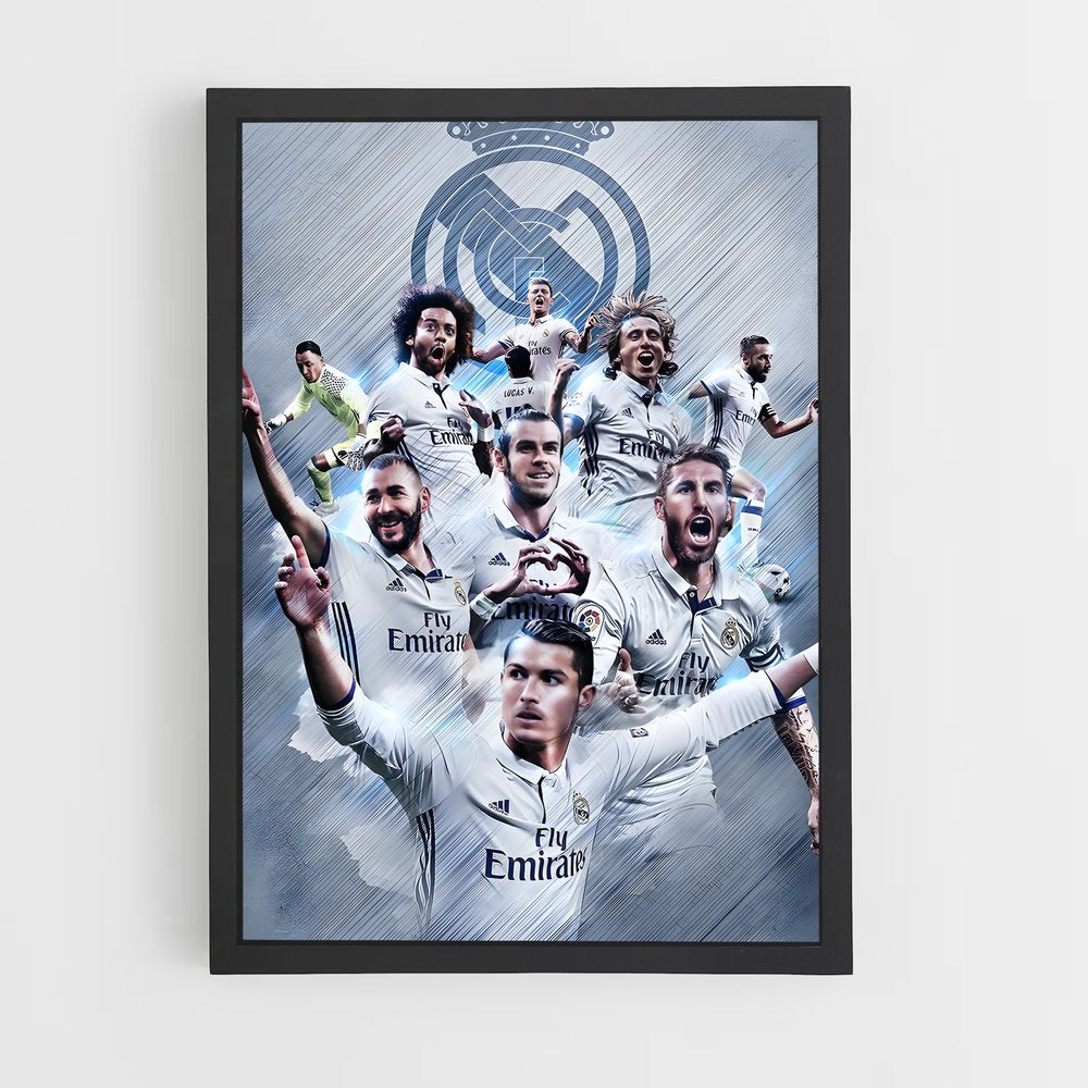ap-real madrid cf-14 cadre Noir