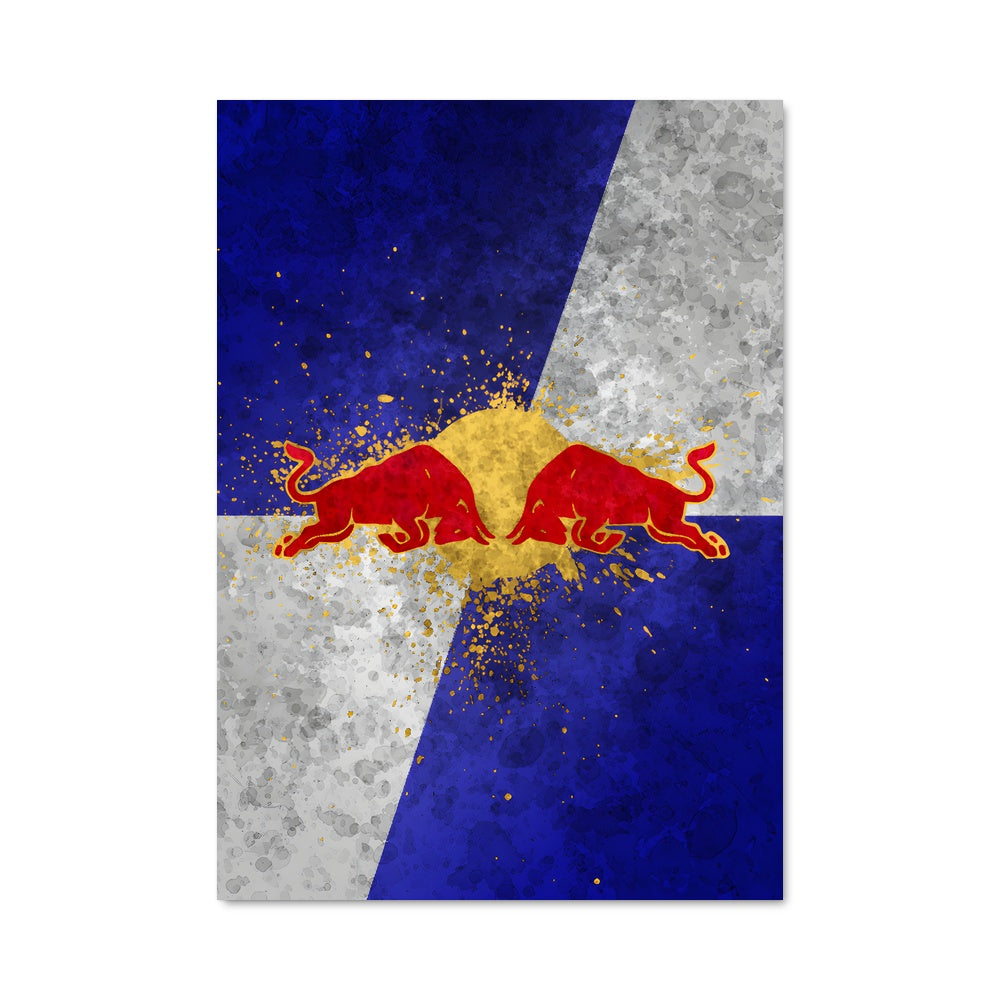 Poster Tricolore Dynamique