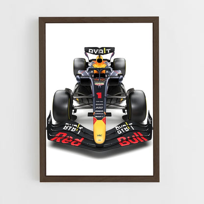 ap-red bull rb19-4 cadre Bois foncé