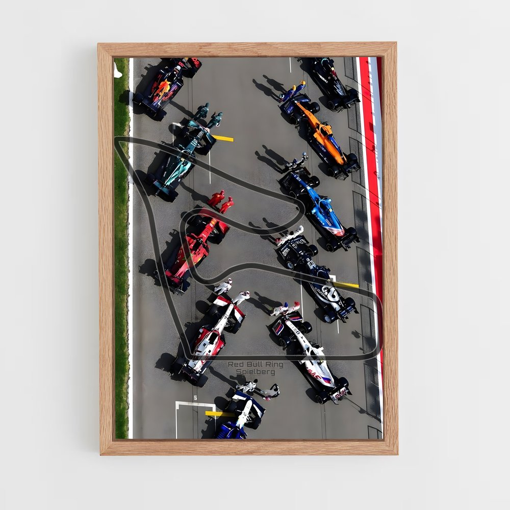 ap-red bull ring austria-3 cadre Bois clair