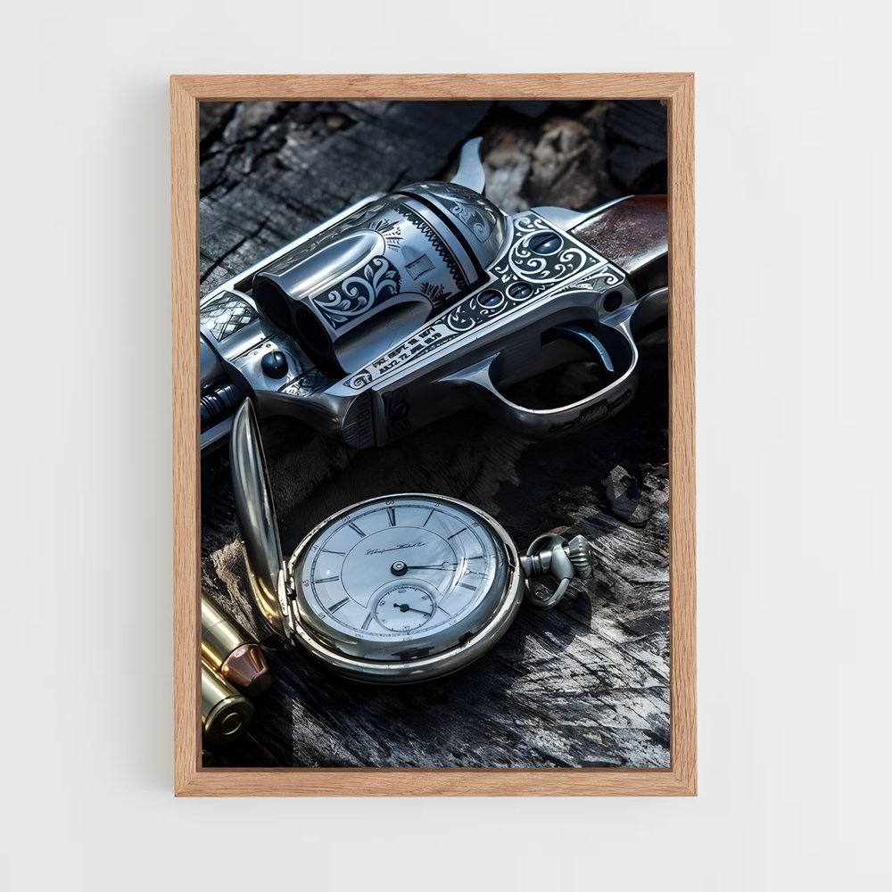 ap-red dead redemption-4 cadre Bois clair