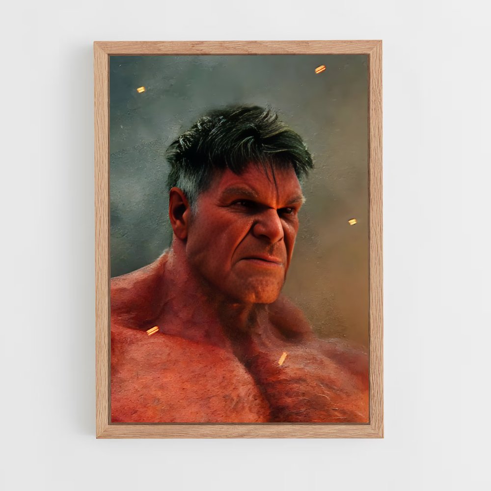 ap-red hulk-13 cadre Bois clair