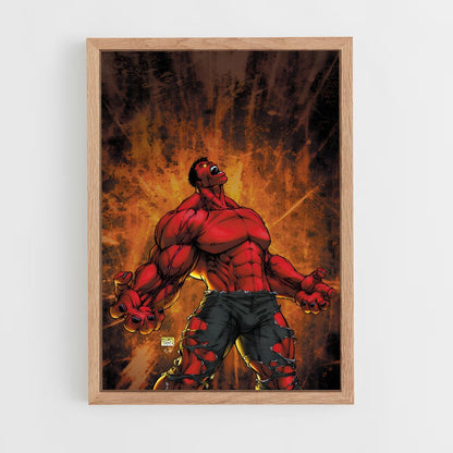ap-red hulk-5 cadre Bois clair