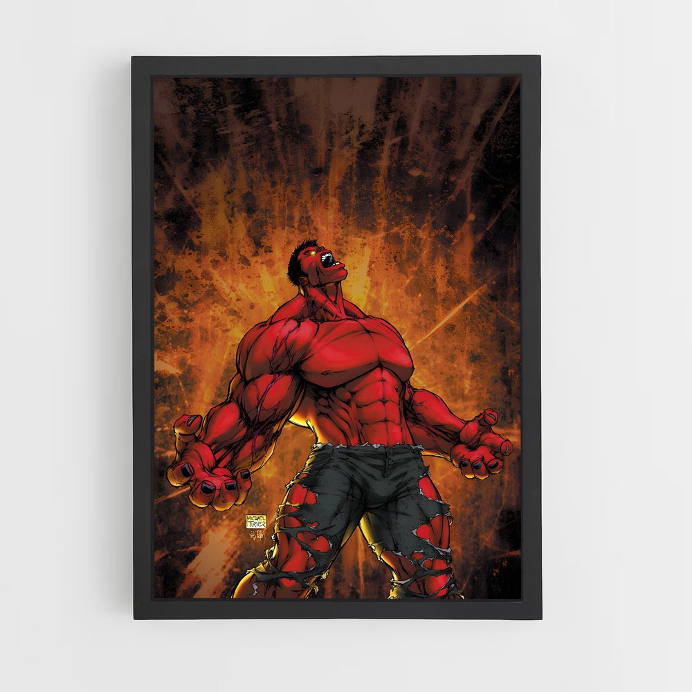 ap-red hulk-5 cadre Noir