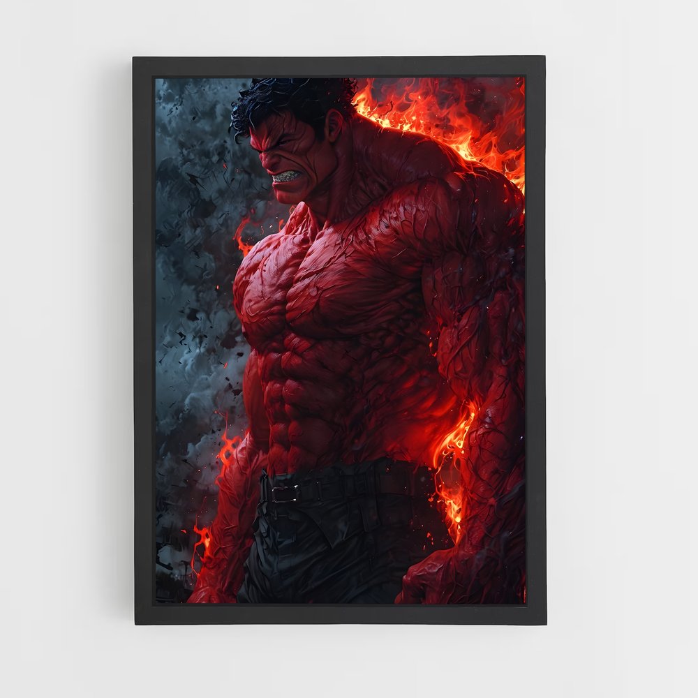 ap-red hulk-7 cadre Noir