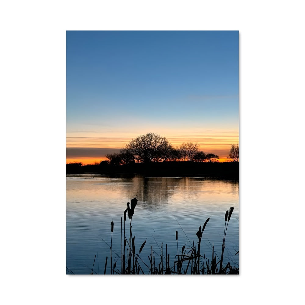 Poster Reflet des Rives