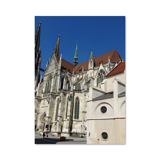 Poster Regensburg old town 90641