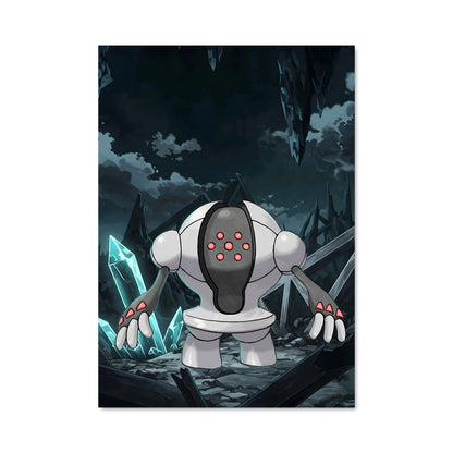 Poster Registeel dans la Grotte Mystérieuse