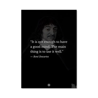 Poster Rene descartes 13348