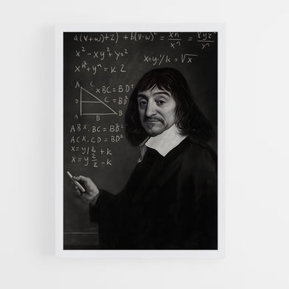 ap-rene descartes-4 cadre Blanc
